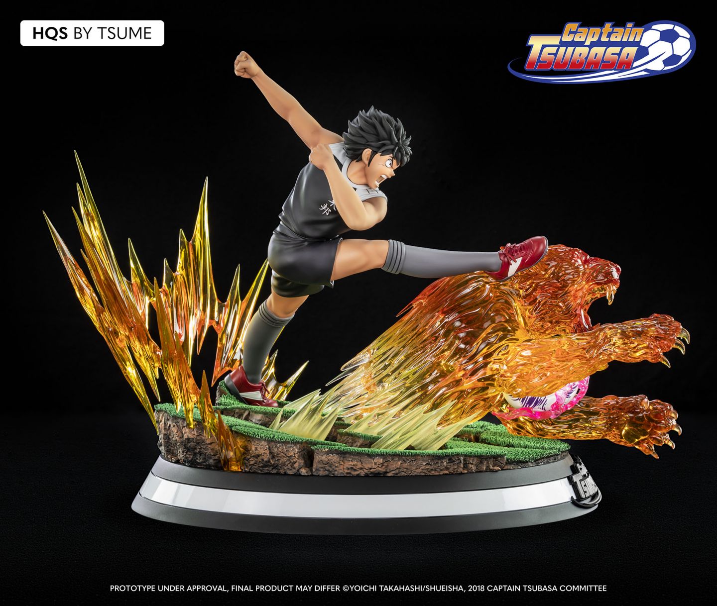 Captain Tsubasa - Kojiro Hyuga -Tiger Shot- HQS 1/6
