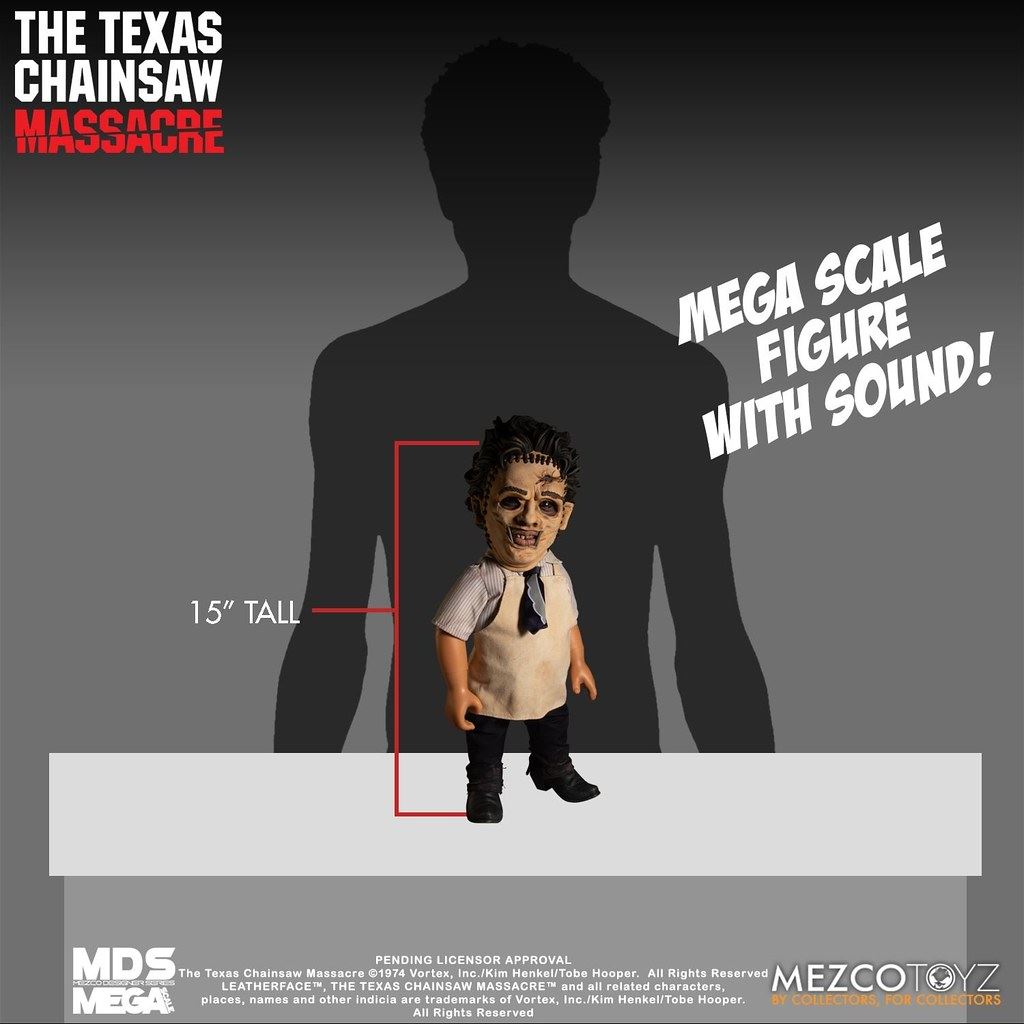 MEGA SCALE The Texas Chainsaw Massacre (1974): Leatherface with Sound