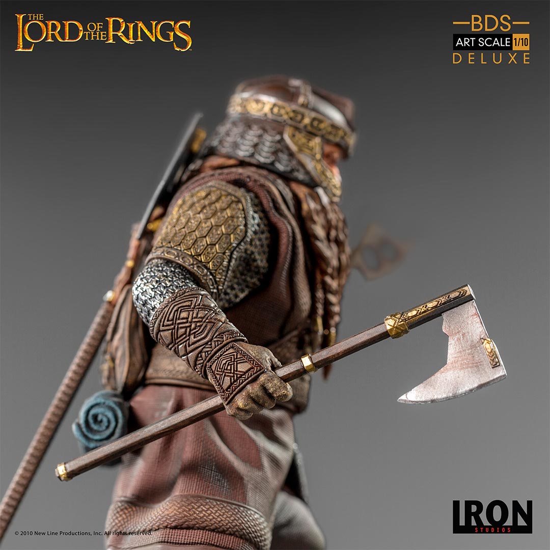 Lord of the Rings - Gimli 1/10 Scale Battle Diorama Series Statue
