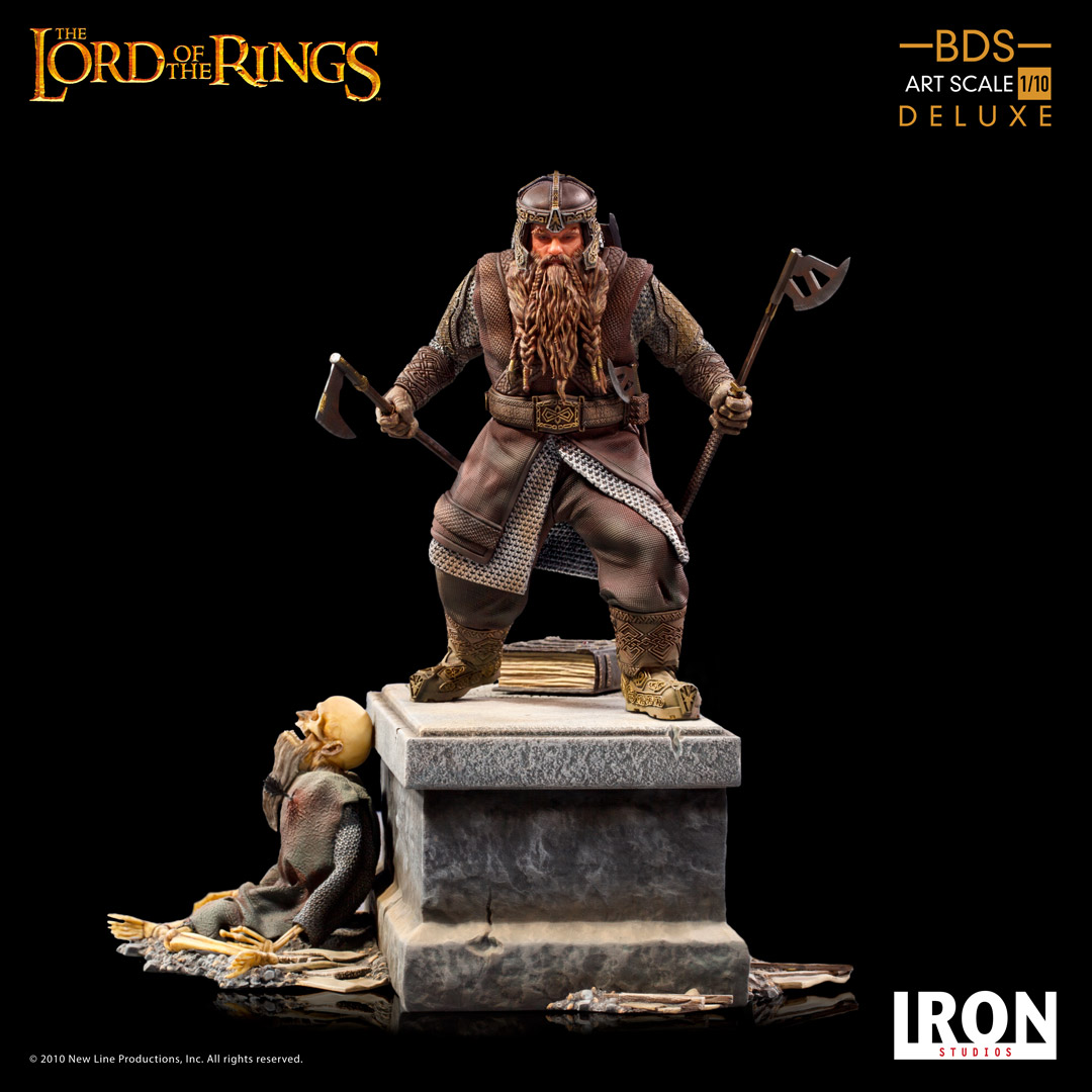 Lord of the Rings - Gimli 1/10 Scale Battle Diorama Series Statue