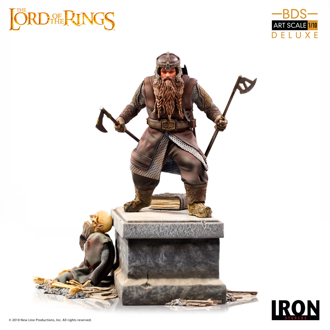 Lord of the Rings - Gimli 1/10 Scale Battle Diorama Series Statue