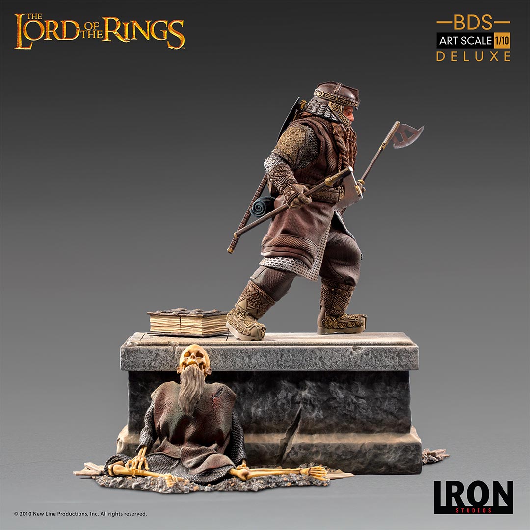Lord of the Rings - Gimli 1/10 Scale Battle Diorama Series Statue