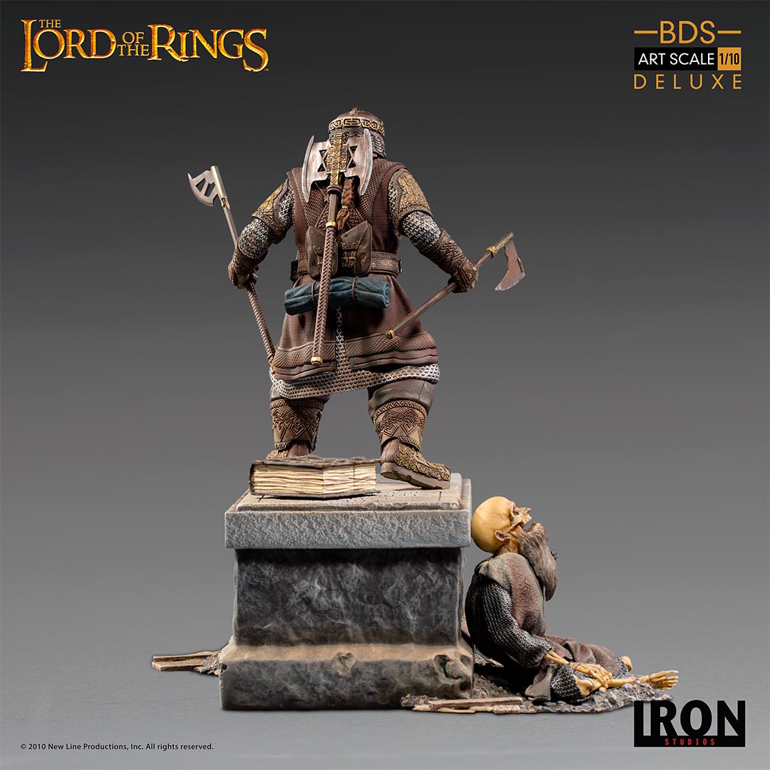 Lord of the Rings - Gimli 1/10 Scale Battle Diorama Series Statue