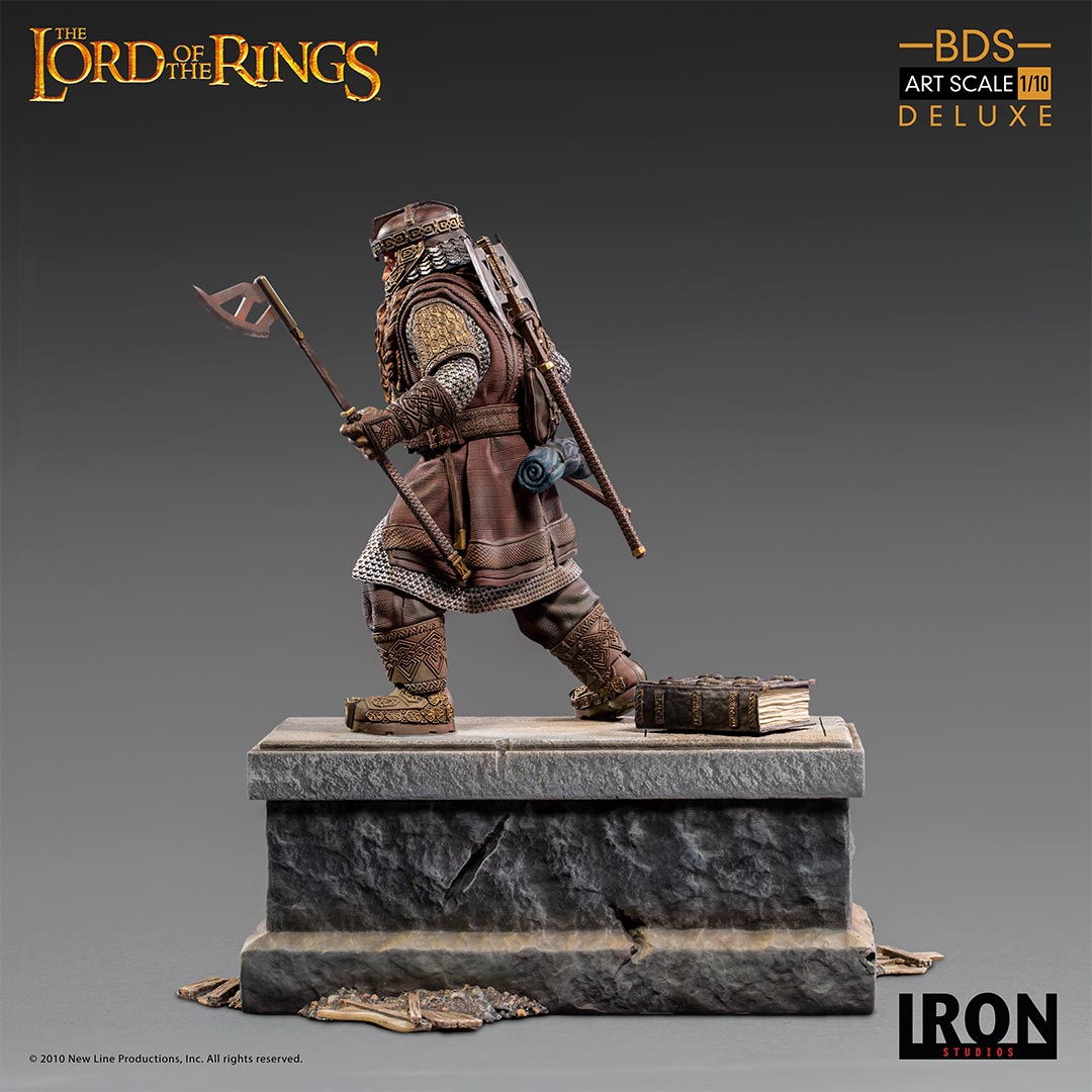 Lord of the Rings - Gimli 1/10 Scale Battle Diorama Series Statue