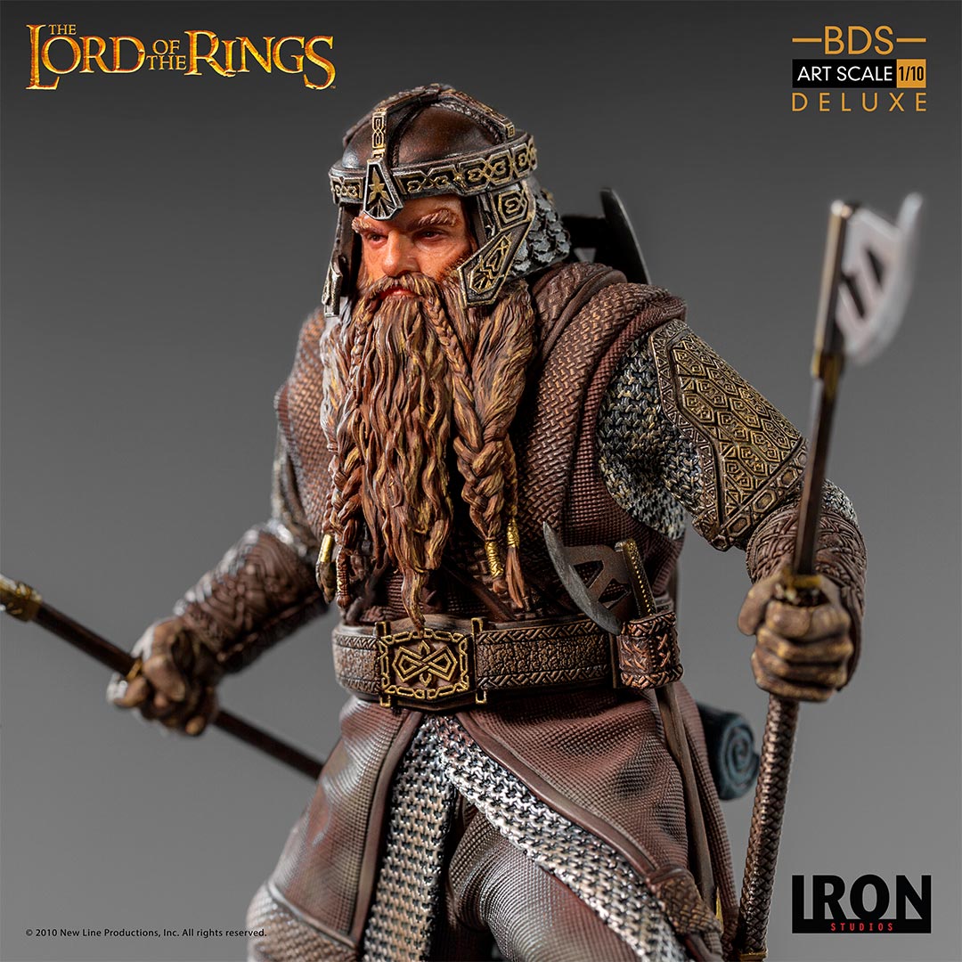 Lord of the Rings - Gimli 1/10 Scale Battle Diorama Series Statue