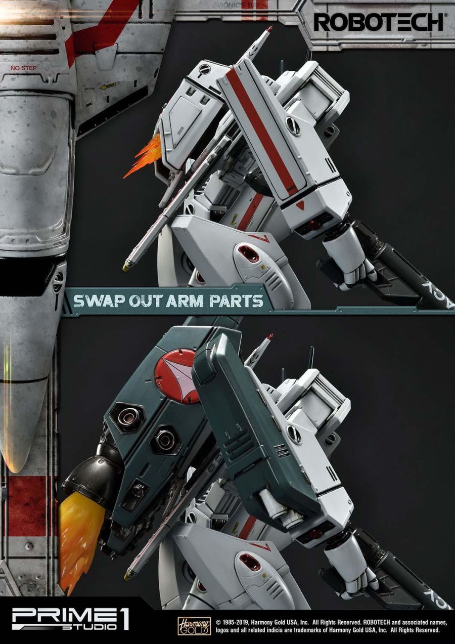 Robotec Saga VF-1J Officer's Veritech Battloid Mode