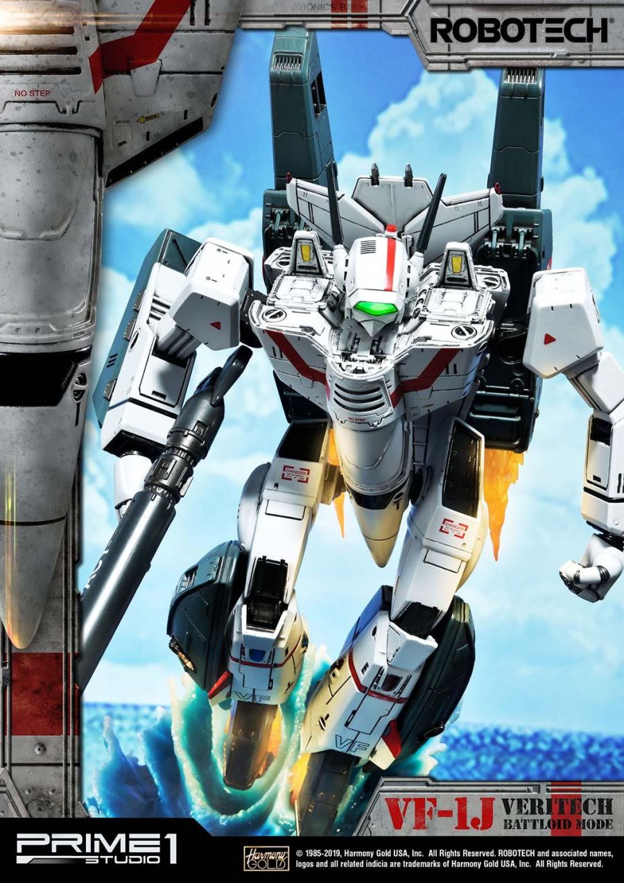 Robotec Saga VF-1J Officer's Veritech Battloid Mode