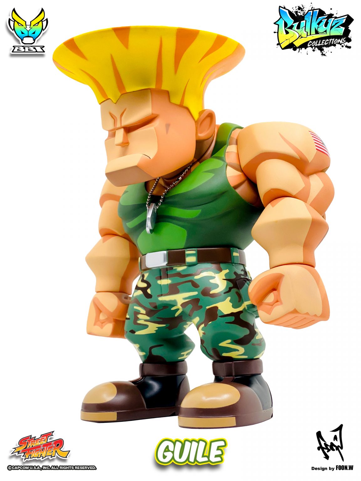 Street Fighter Bulkyz Collections series - Guile
