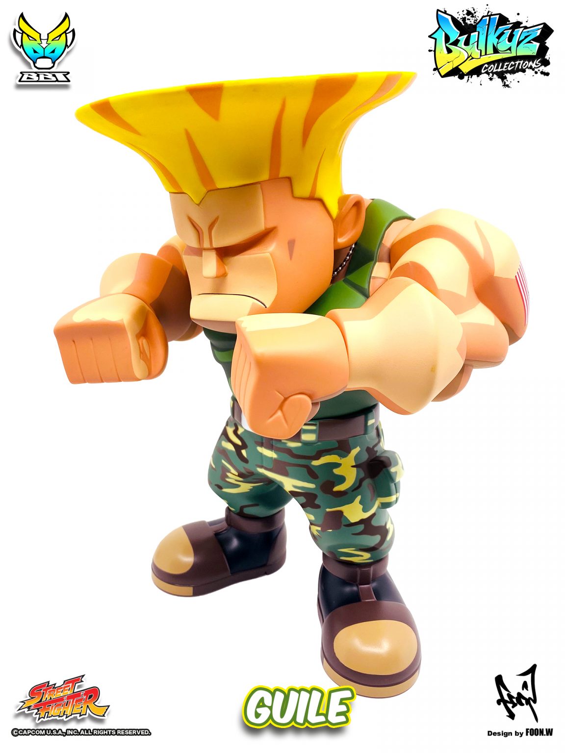 Street Fighter Bulkyz Collections series - Guile