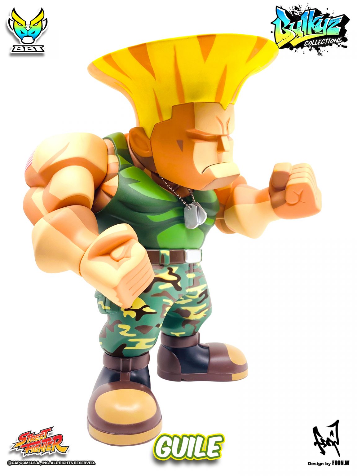 Street Fighter Bulkyz Collections series - Guile
