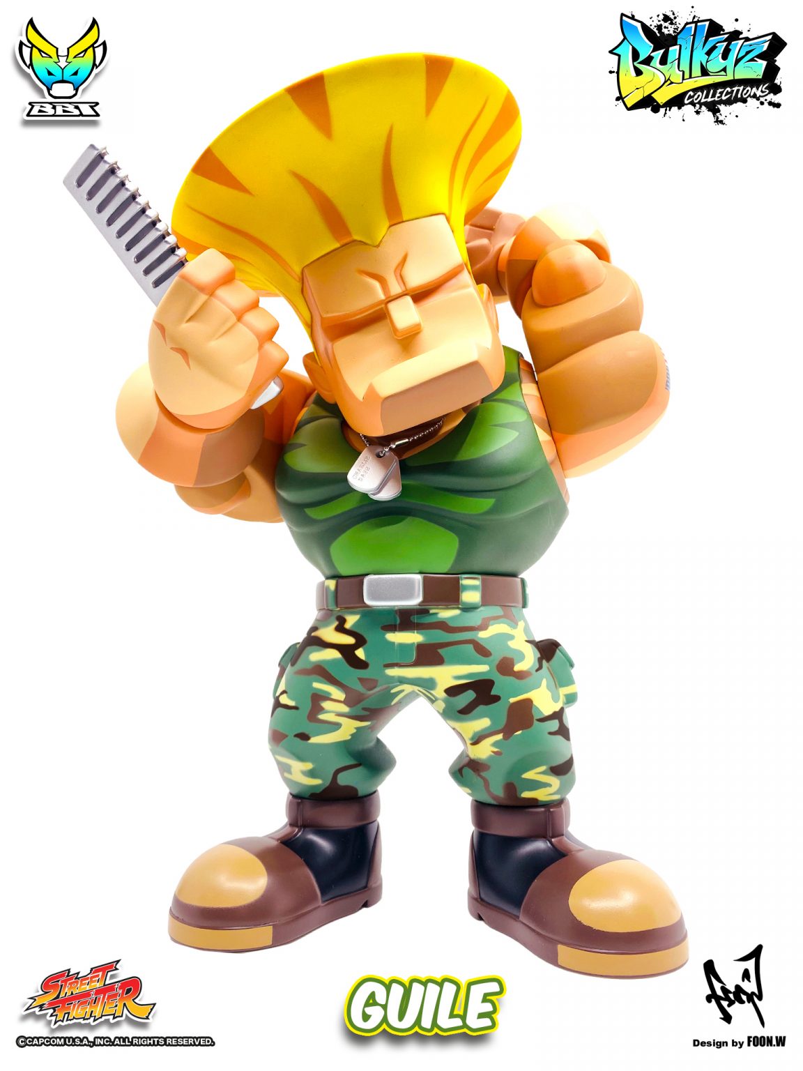 Street Fighter Bulkyz Collections series - Guile