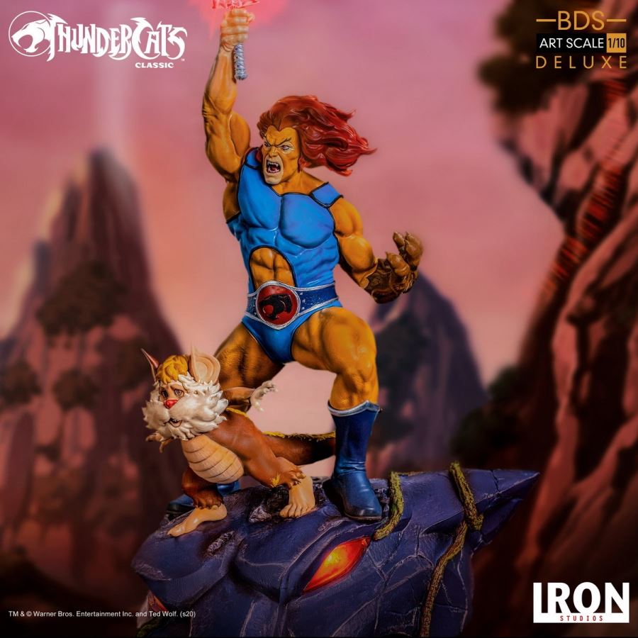 Lion-O & Snarf BDS Art Scale 1/10 - Thundercats