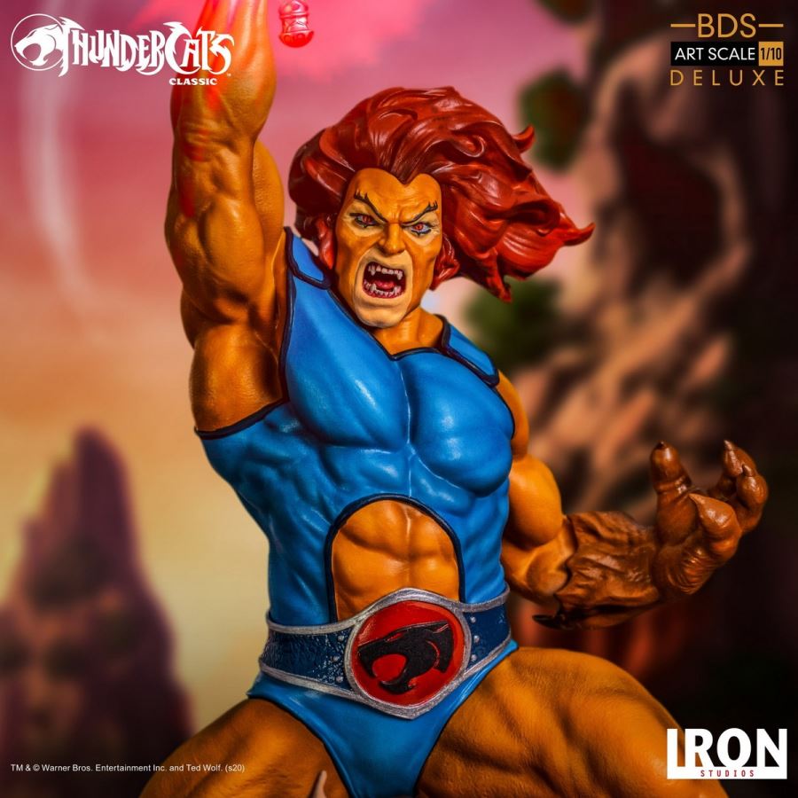 Lion-O & Snarf BDS Art Scale 1/10 - Thundercats