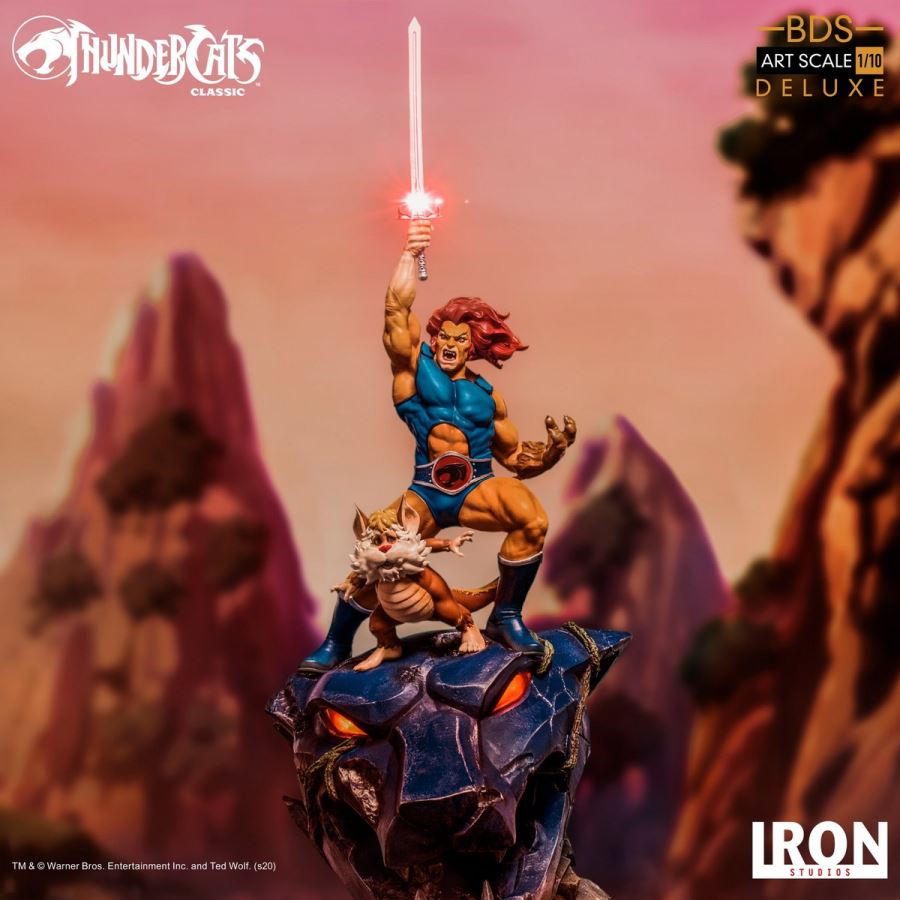 Lion-O & Snarf BDS Art Scale 1/10 - Thundercats