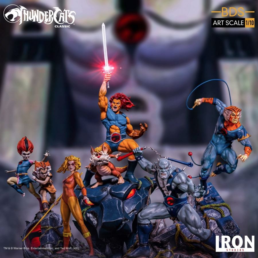 Lion-O & Snarf BDS Art Scale 1/10 - Thundercats