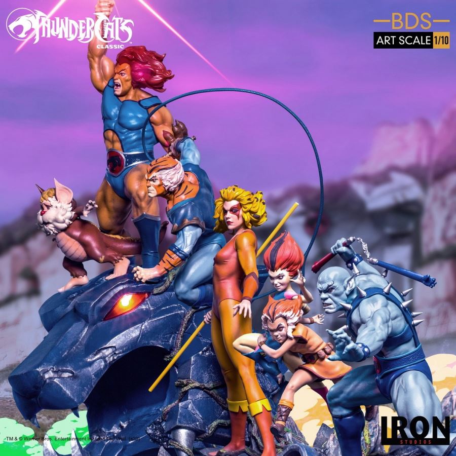 Lion-O & Snarf BDS Art Scale 1/10 - Thundercats