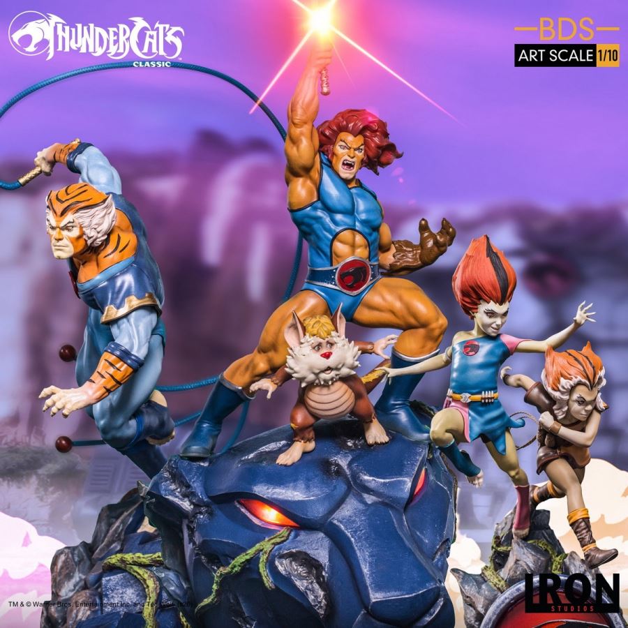 Lion-O & Snarf BDS Art Scale 1/10 - Thundercats