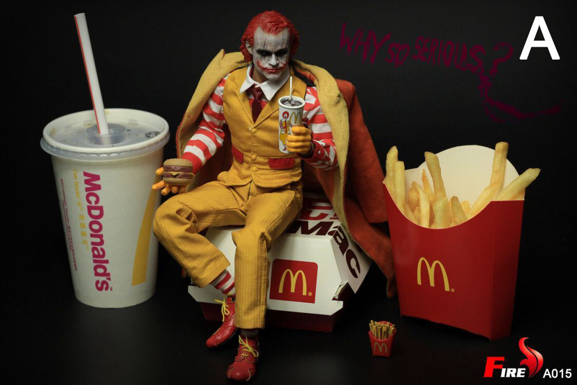 A015A JOKER (Burger Uncle Fast Food Clown)