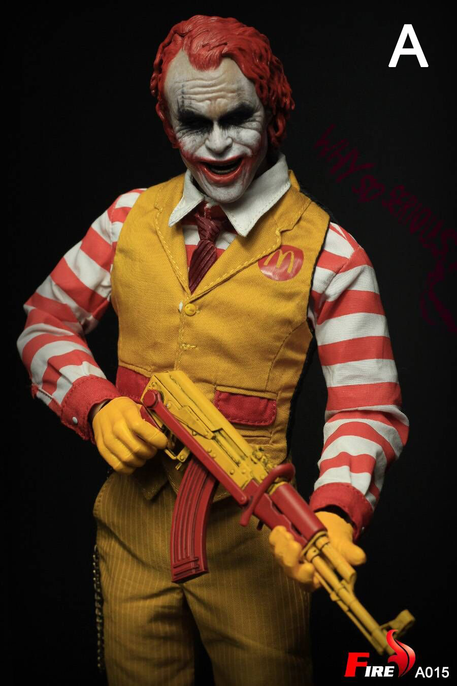 A015A JOKER (Burger Uncle Fast Food Clown)