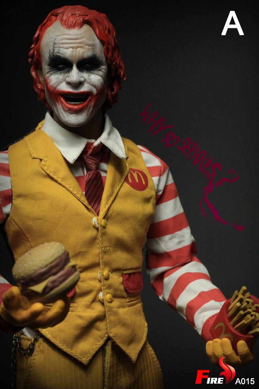 A015A JOKER (Burger Uncle Fast Food Clown)