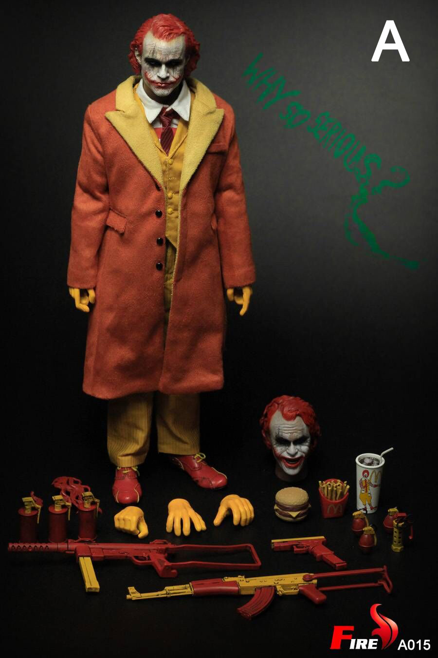 A015A JOKER (Burger Uncle Fast Food Clown)