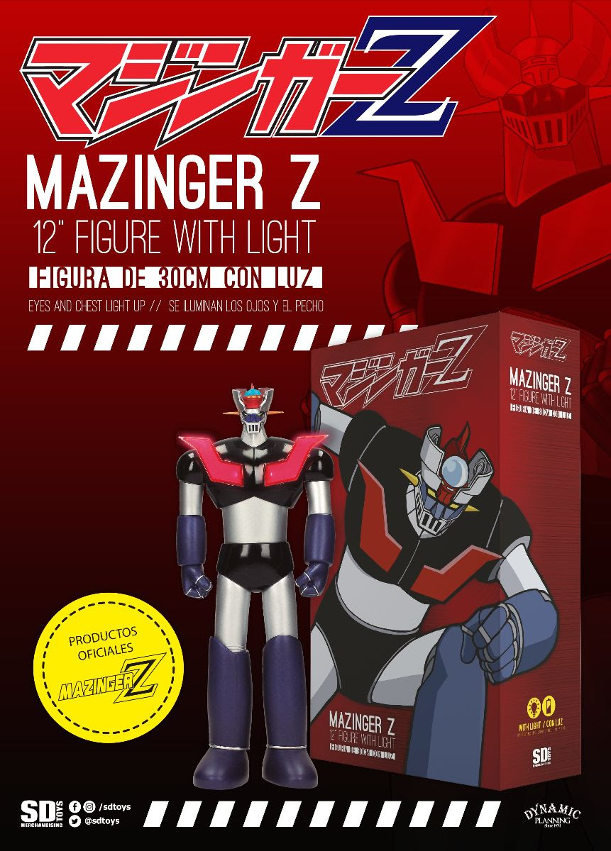 Mazinger Z 30 cm with light