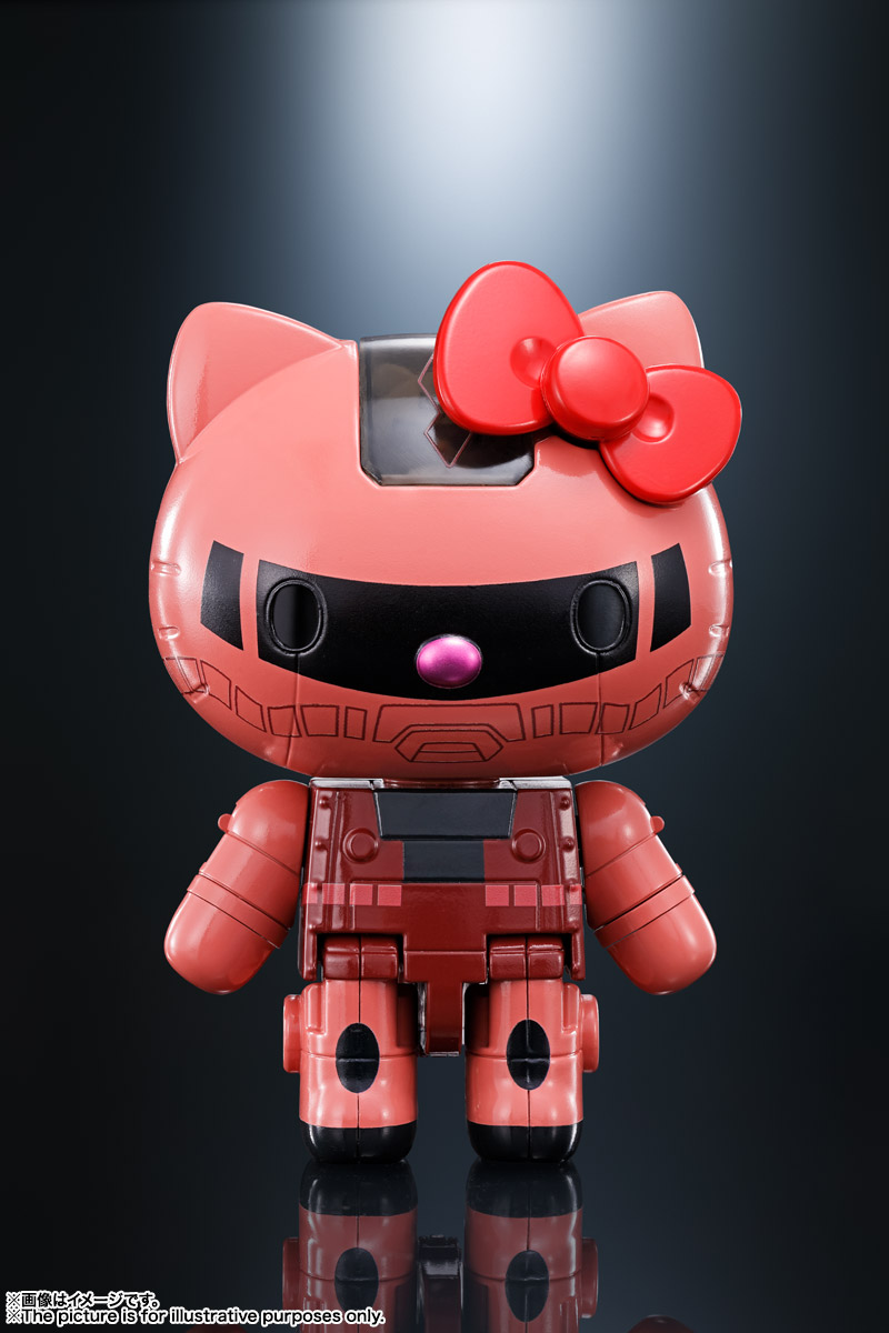 Chogokin Char's Custom Zaku II * Hello Kitty (Mobile Suit Gundam)