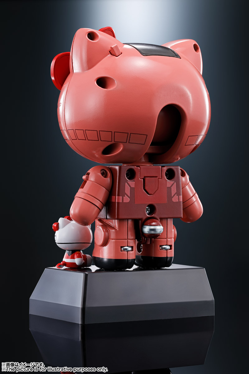 Chogokin Char's Custom Zaku II * Hello Kitty (Mobile Suit Gundam)