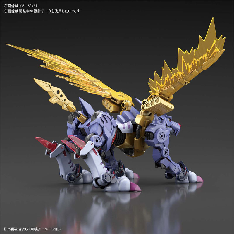 Figure-rise Standard Metal Garurumon (Digimon Adventure)