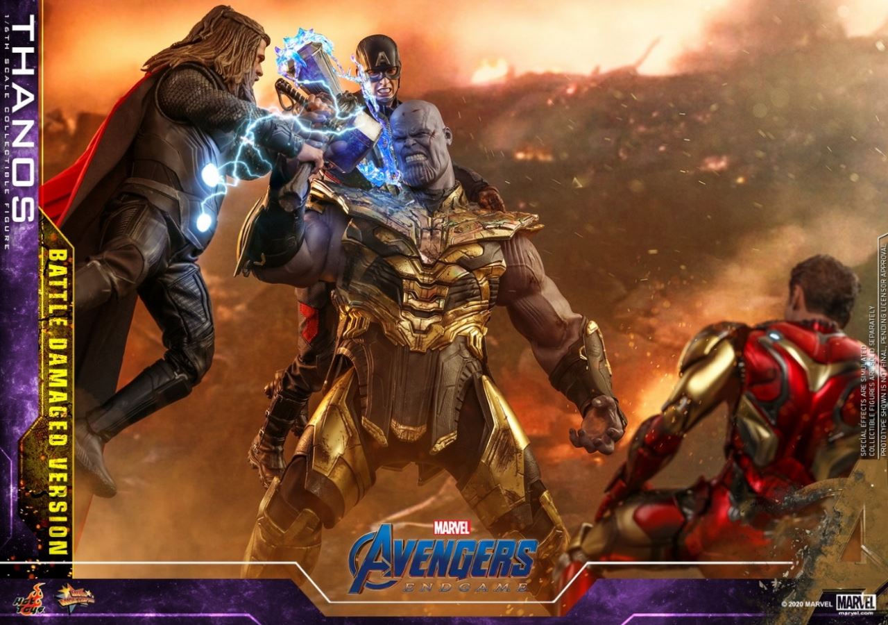 AVENGERS: ENDGAME Thanos (Battle Damage Version) 1/6TH Scale Collectible Figure