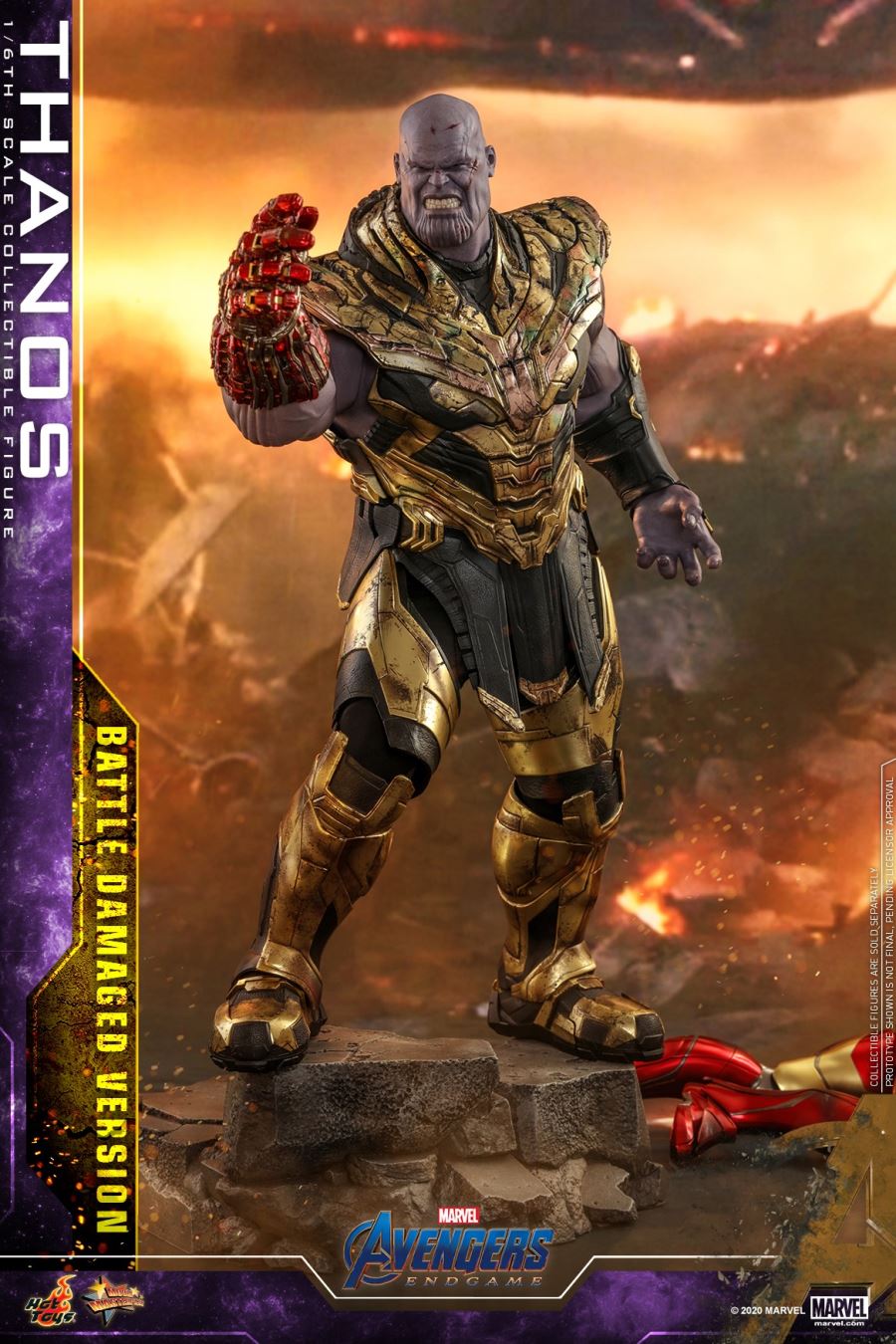 AVENGERS: ENDGAME Thanos (Battle Damage Version) 1/6TH Scale Collectible Figure