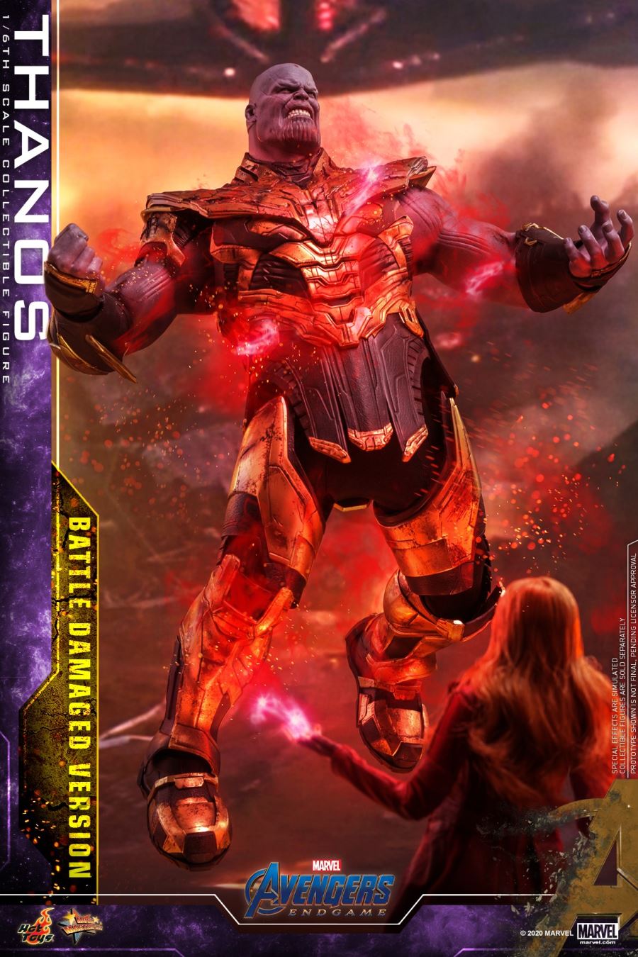 AVENGERS: ENDGAME Thanos (Battle Damage Version) 1/6TH Scale Collectible Figure