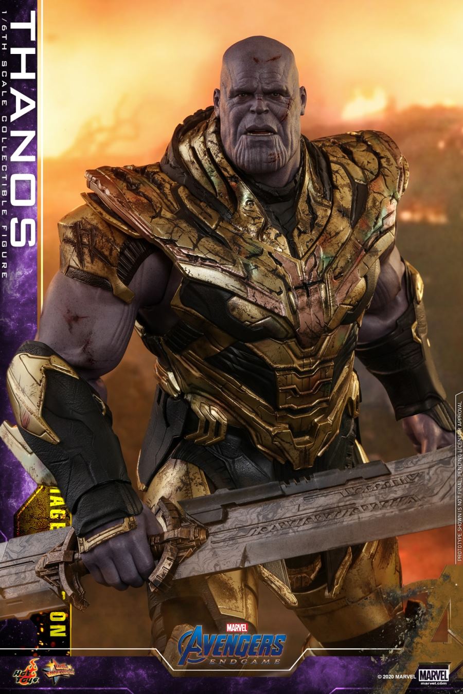 AVENGERS: ENDGAME Thanos (Battle Damage Version) 1/6TH Scale Collectible Figure