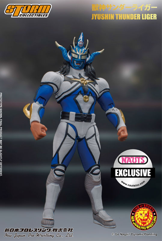 New Japan Pro Wrestling Action Figure Jyushin Thunder Liger Notes Exclusive Ver.