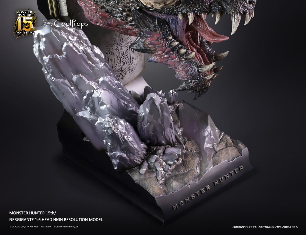 Monster Hunter 15th Anniversary - Nergigante 1/6 Head High Resolution Model