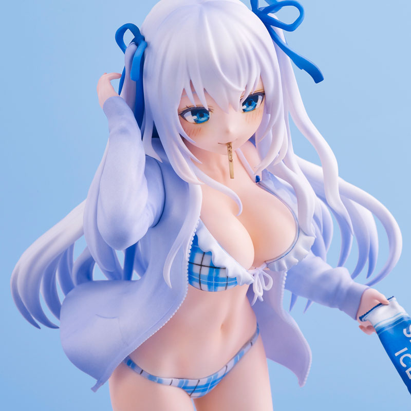 Kasu Komeshiro Illustration blue