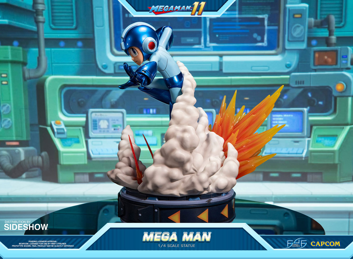 Mega Man 1/4 Scalse Statue