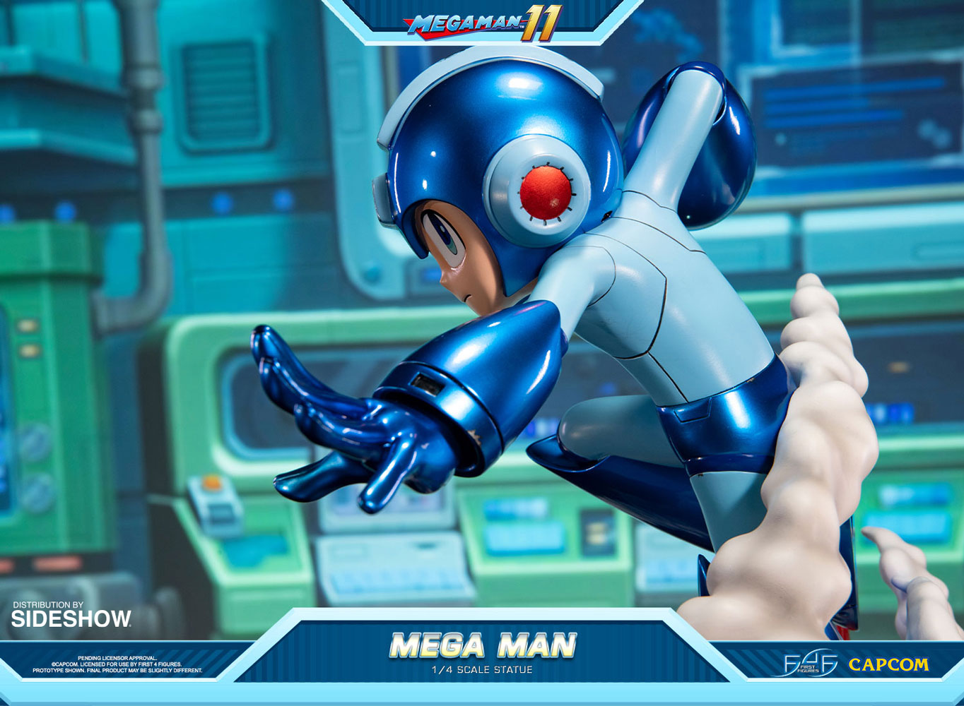 Mega Man 1/4 Scalse Statue