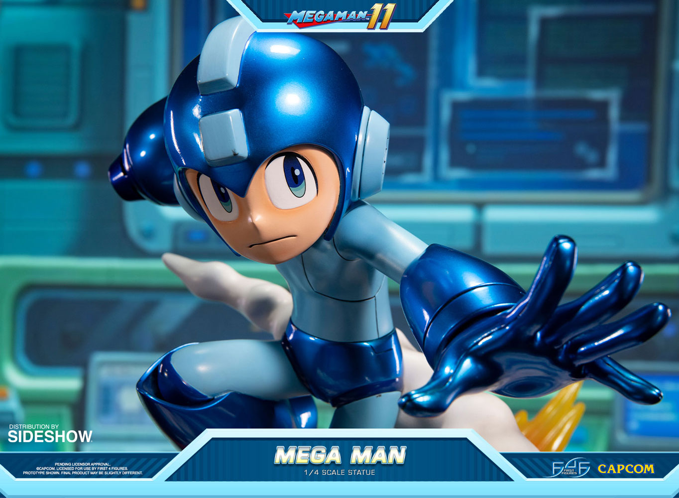 Mega Man 1/4 Scalse Statue