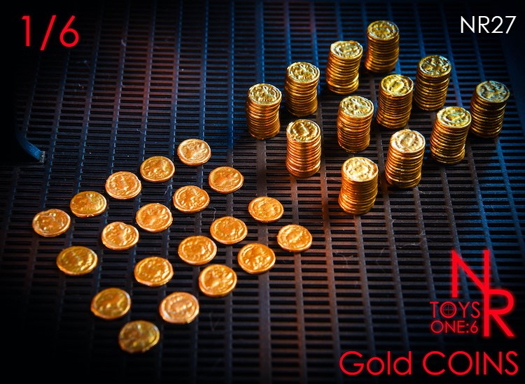 NR27 1/6 Gold Coin Accessory Bag