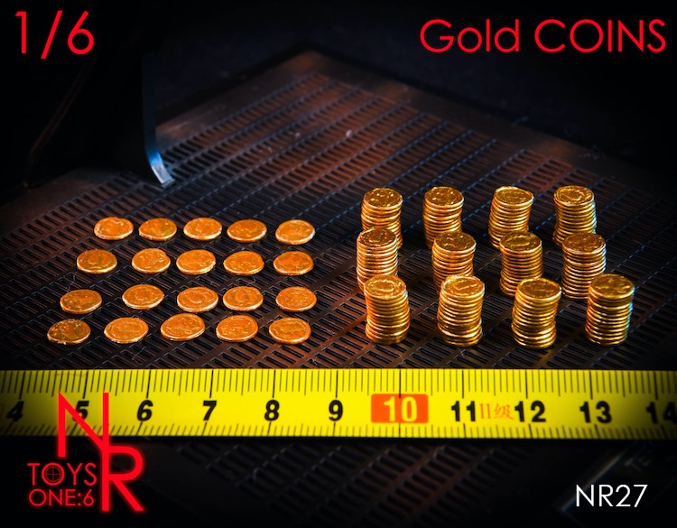 NR27 1/6 Gold Coin Accessory Bag
