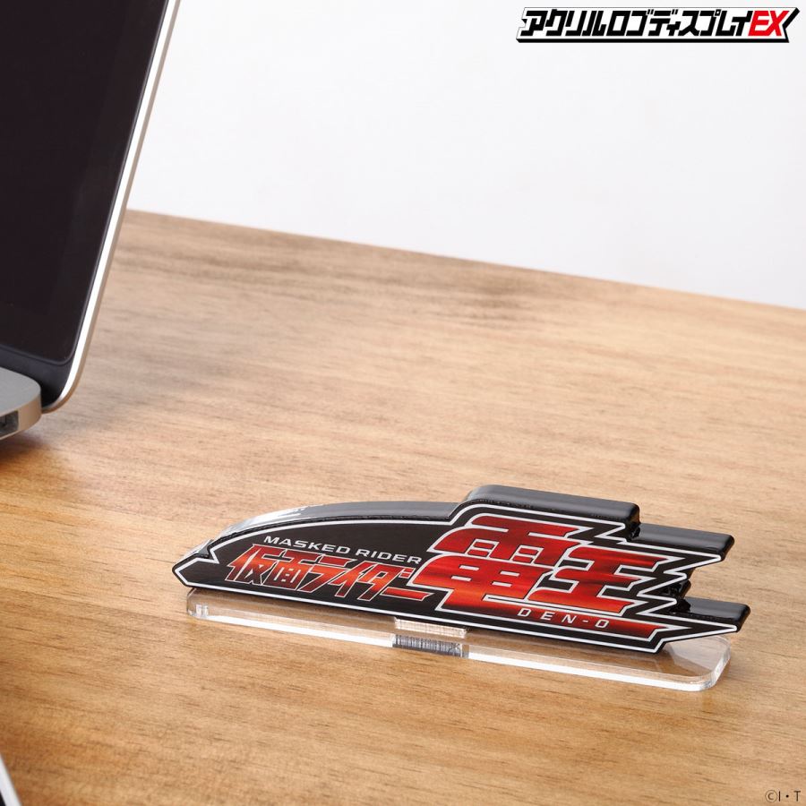 Acrylic logo display EX Kamen Rider Den-o