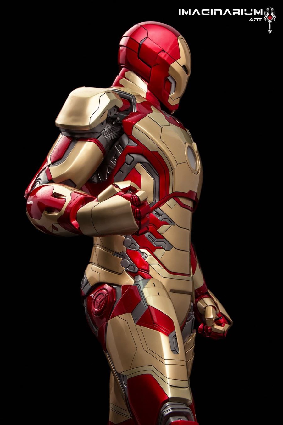 1/2 IRON MAN3 - Iron Man MK42 statue