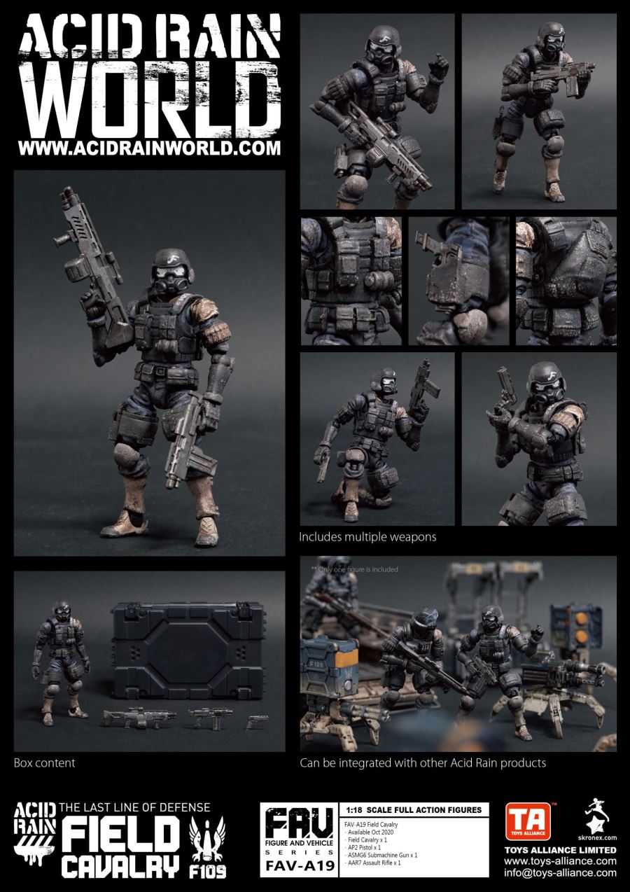 1/18 FAV-A19 ~ A22 Field Cavalry / Field Warfare / Sea Fleas / Field Magic Eye