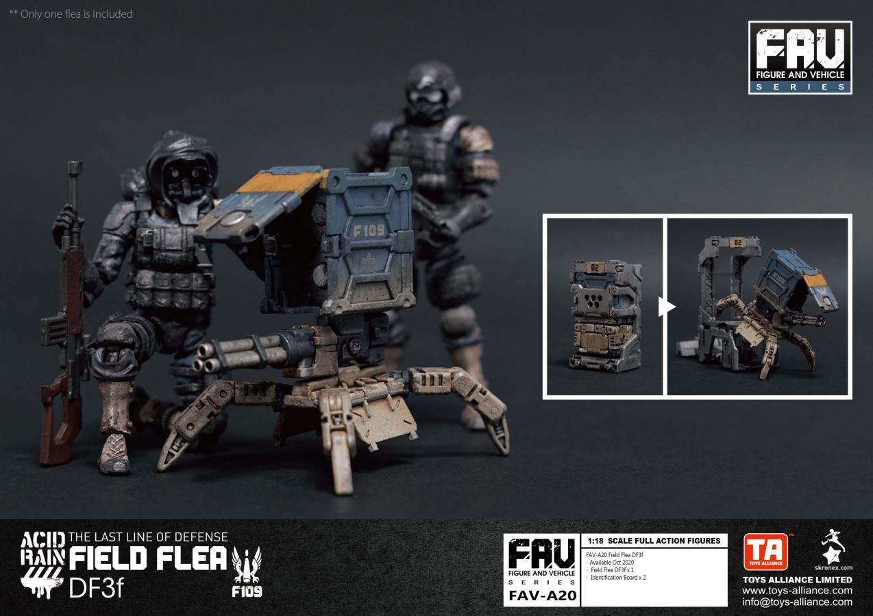 1/18 FAV-A19 ~ A22 Field Cavalry / Field Warfare / Sea Fleas / Field Magic Eye