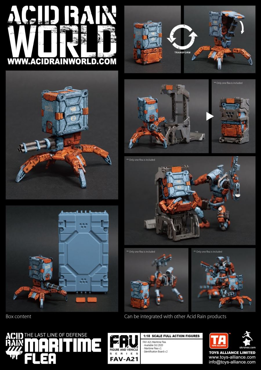 1/18 FAV-A19 ~ A22 Field Cavalry / Field Warfare / Sea Fleas / Field Magic Eye