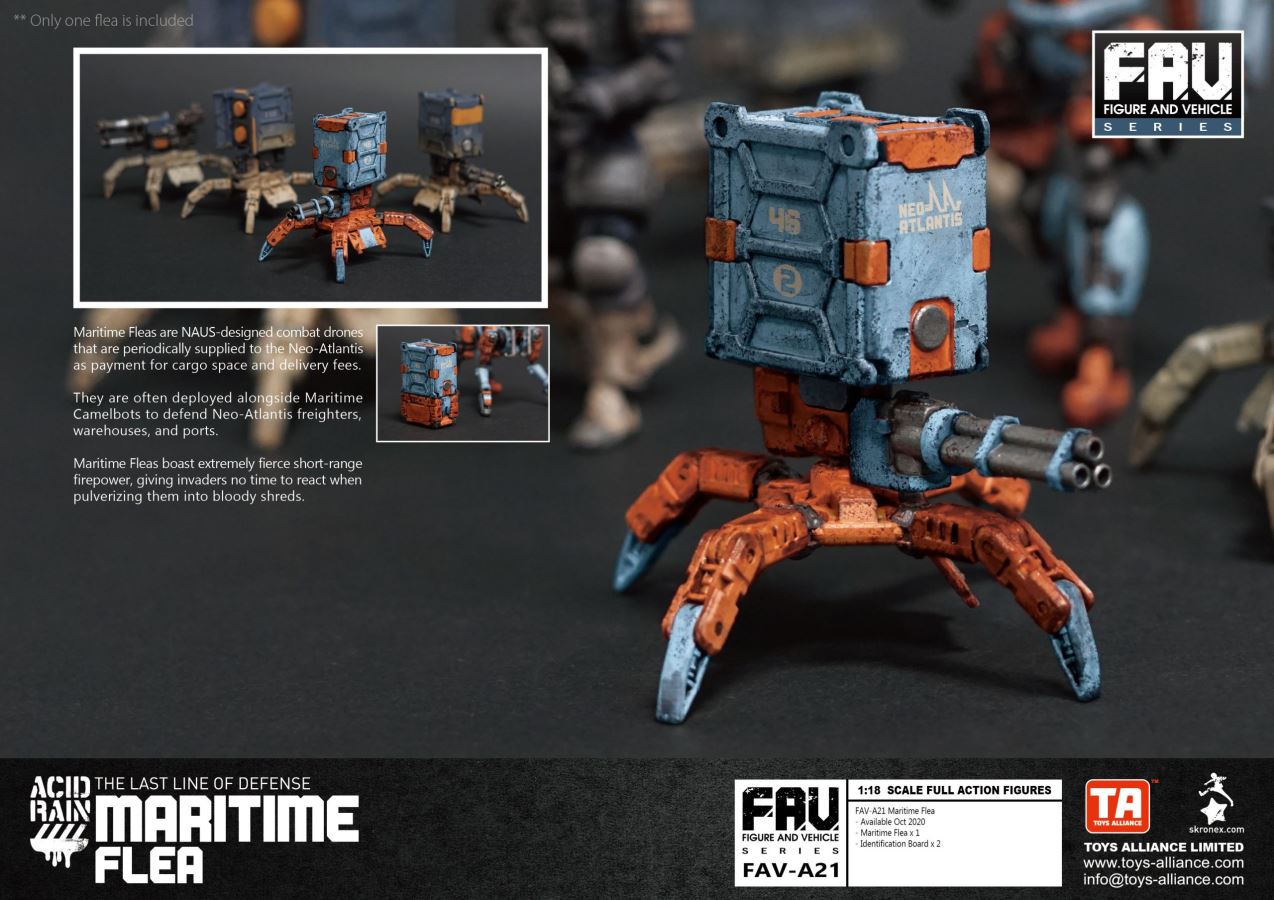 1/18 FAV-A19 ~ A22 Field Cavalry / Field Warfare / Sea Fleas / Field Magic Eye