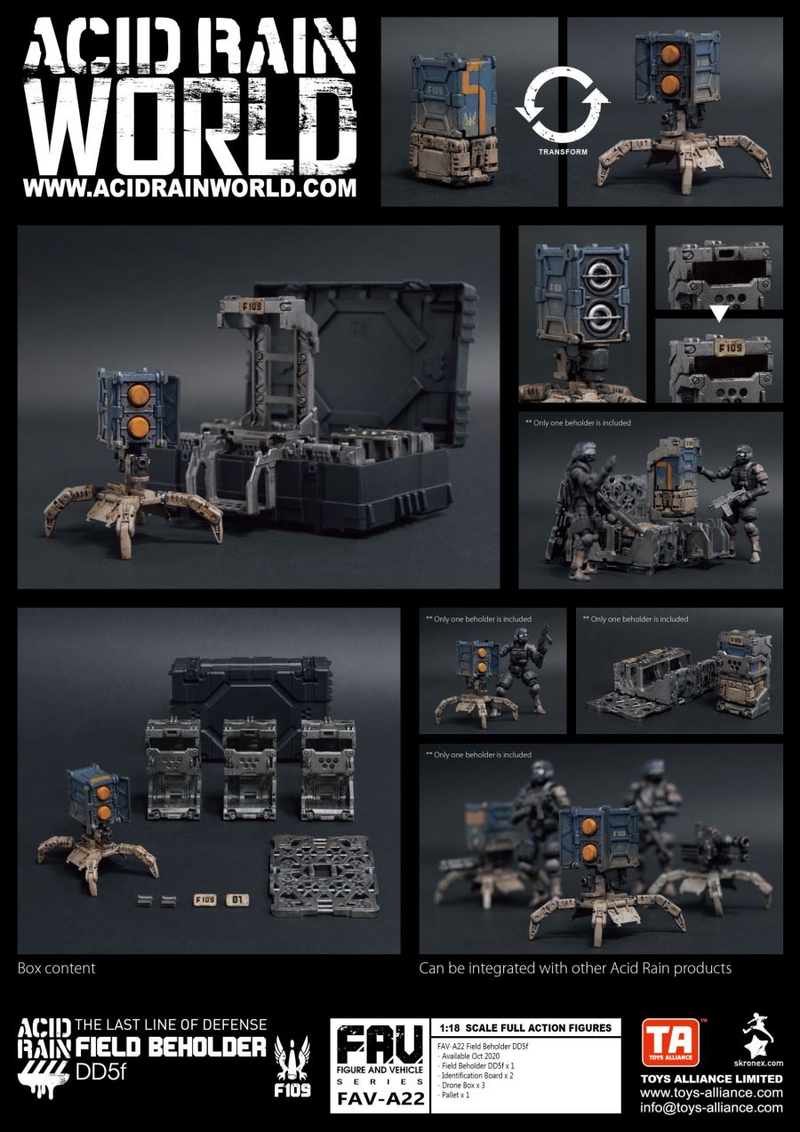 1/18 FAV-A19 ~ A22 Field Cavalry / Field Warfare / Sea Fleas / Field Magic Eye