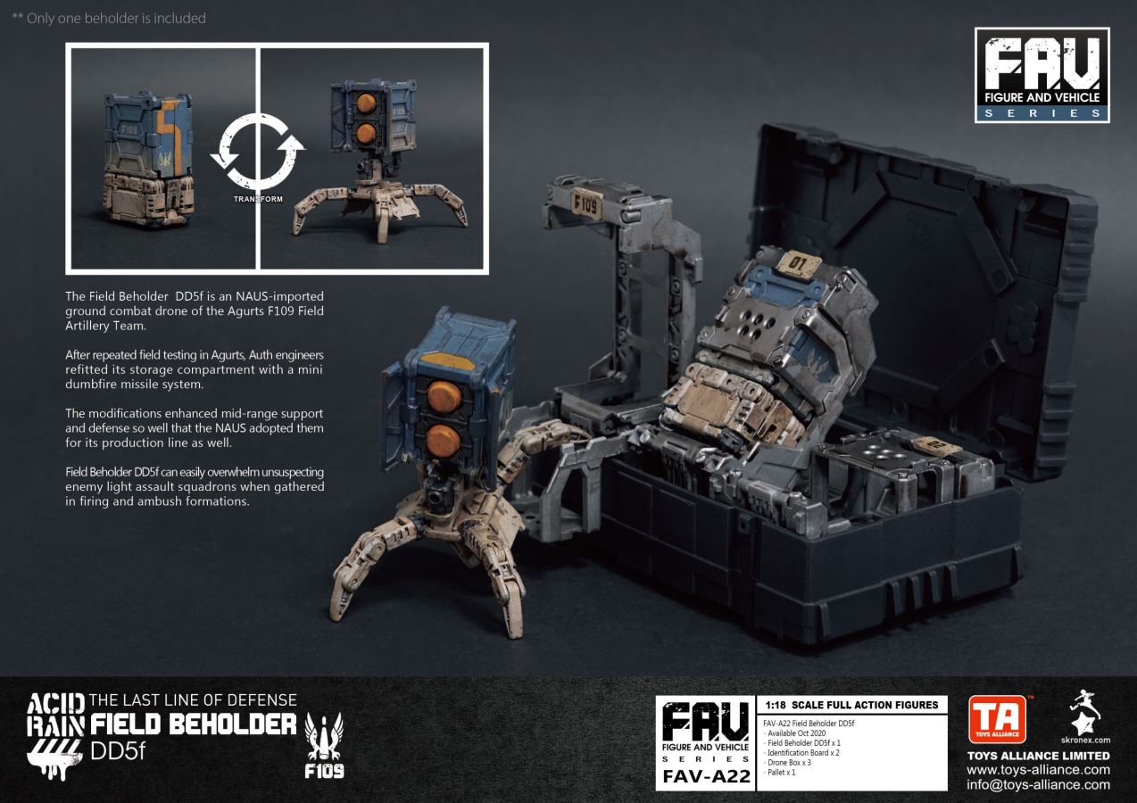 1/18 FAV-A19 ~ A22 Field Cavalry / Field Warfare / Sea Fleas / Field Magic Eye