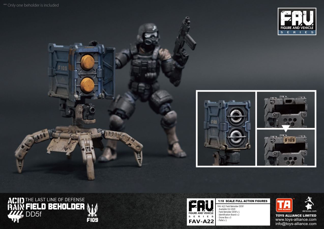 1/18 FAV-A19 ~ A22 Field Cavalry / Field Warfare / Sea Fleas / Field Magic Eye
